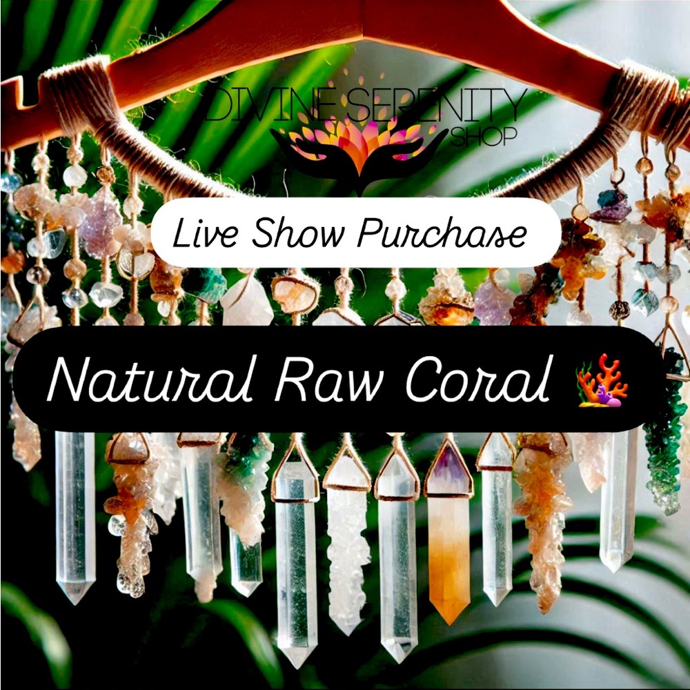 Raw Natural Coral